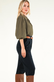 Berenice |  Flowy blouse Charlene | khaki  | Picture 6