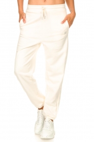Set |  Basic sweatpants Maya | white  | Picture 4