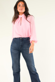 Kocca |  Transparant top Zagara | pink  | Picture 5
