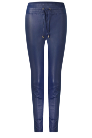 Ibana |  Leather pants Poggy | blue