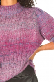 Liu Jo |  Knitted sweater Gabriella | purple  | Picture 7