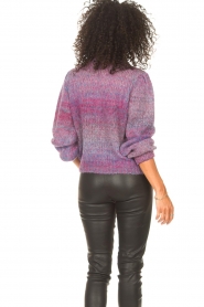 Liu Jo |  Knitted sweater Gabriella | purple  | Picture 6