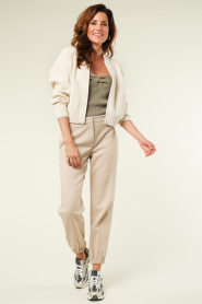Patrizia Pepe |  Jogging trousers Bella | beige  | Picture 7