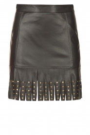  Faux leather skirt Janna | black