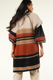 Stella Forest |  Poncho cardigan Noemie | beige  | Picture 8