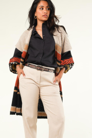 Stella Forest |  Poncho cardigan Noemie | beige  | Picture 4