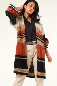 Stella Forest |  Poncho cardigan Noemie | beige  | Picture 2
