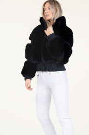 Goldbergh |  Teddy ski jacket Furry | black  | Picture 7