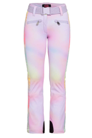 Goldbergh |  Water print ski pants Supernova | pink  | Picture 1