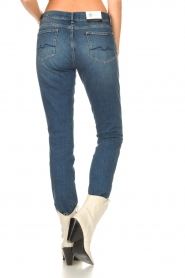 7 For All Mankind | Skinny jeans Roxanne | donkerblauw  | Afbeelding 7