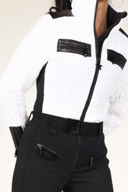 Goldbergh |  Luxurious ski suit Vision | black & white  | Picture 7