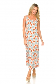 Genesis |  Maxi dress with floral print Melia | natural  | Picture 3