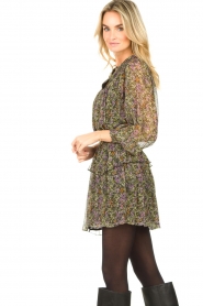 Dante6 |  See-through blouse with print Elvi | multi | Picture 6