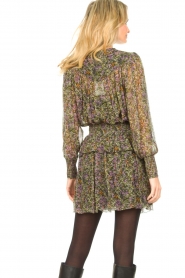 Dante6 |  See-through blouse with print Elvi | multi | Picture 7