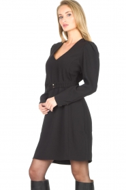 Dante 6 |  Dress with waistbelt Peggy | black  | Picture 7
