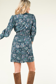 Suncoo |  Viscose dress with print Clea | green  | Picture 9