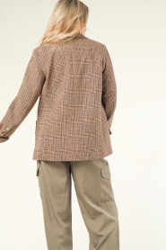 Suncoo |  Blazer with print Dixie | camel  | Picture 8