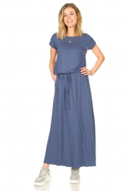 Blaumax | Maxi-jurk met zakken Townsville | blauw   | Afbeelding 2