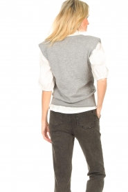 Dante 6 |  Spencer with shoulder pads Talou | grey  | Picture 6