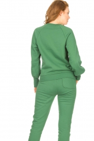 Dante 6 |  Cotton sweater with logo Bold | green  | Picture 7