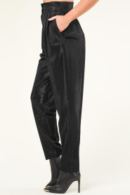 IRO :  Trousers with lurex  Marona | black - img5