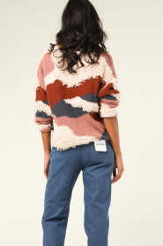 Louizon |  Knitted sweater with print Choukette | natural  | Picture 7