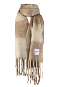 Moment Amsterdam |  Large soft wool blend scarf Mila | natural  | Picture 1