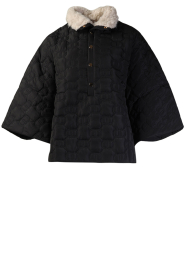 Twinset |  Padded cape Norah | black  | Picture 1
