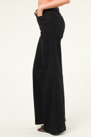 Twinset |  Wide leg stretch jeans Mira | black  | Picture 6