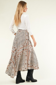 Mes Demoiselles |  Printed maxi skirt Uhana | natural  | Picture 7