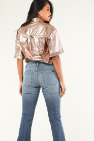 Aaiko | Metallic top Lianne | goud  | Afbeelding 8