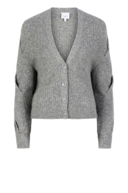  Soft woolmix cardigan Spella | grey