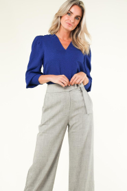Dante 6 |  Jaquard puffed top Miro | blue  | Picture 4