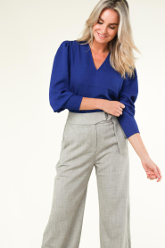 Dante 6 |  Jaquard puffed top Miro | blue  | Picture 5