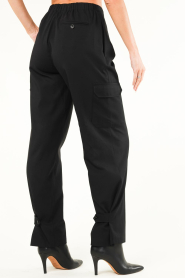 Dante 6 |  Twill cargo pants Harlow | black  | Picture 7