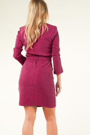 Dante 6 |  Plisse dress in tencell blend Anour | pink  | Picture 8