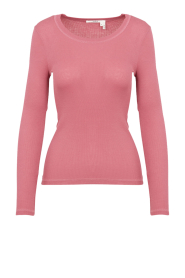 ba&sh |  Soft ribbed T-shirt Mitney | pink  | Picture 1