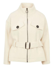 ba&sh |  Lined wool jacket Herica | natural  | Picture 1