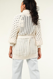 ba&sh |  Oversized woolen cardigan Kyr | natural  | Picture 8