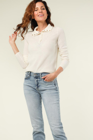 ba&sh |  Soft woolen turtle neck Elea | natural  | Picture 4