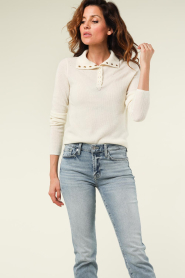 ba&sh |  Soft woolen turtle neck Elea | natural  | Picture 5