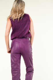 STUDIO AR |  Soft knitted spencer Silene | purple  | Picture 7