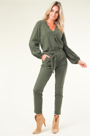 D-ETOILES CASIOPE |  Travelwear top Aruby | green  | Picture 3