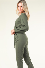 D-ETOILES CASIOPE |  Travelwear top Aruby | green  | Picture 6