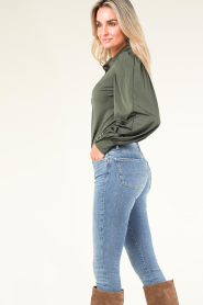 D-ETOILES CASIOPE |  Travelwear blouse Doris | green  | Picture 6