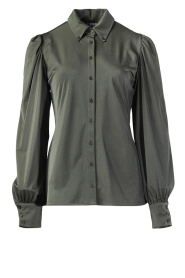 D-ETOILES CASIOPE | Travelwear blouse Doris | groen