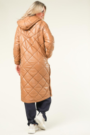 D-ETOILES CASIOPE |  Quilted coat Faye | camel  | Picture 6