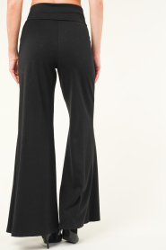 D-ETOILES CASIOPE |  Lurex tricot pants Fine | black  | Picture 6