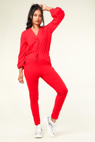D-ETOILES CASIOPE :  Travelwear pants Guet | red - img3