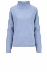 Knit-ted |  Soft knitted sweater Kris | blue  | Picture 1